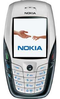 The Nokia 6600 cell phone